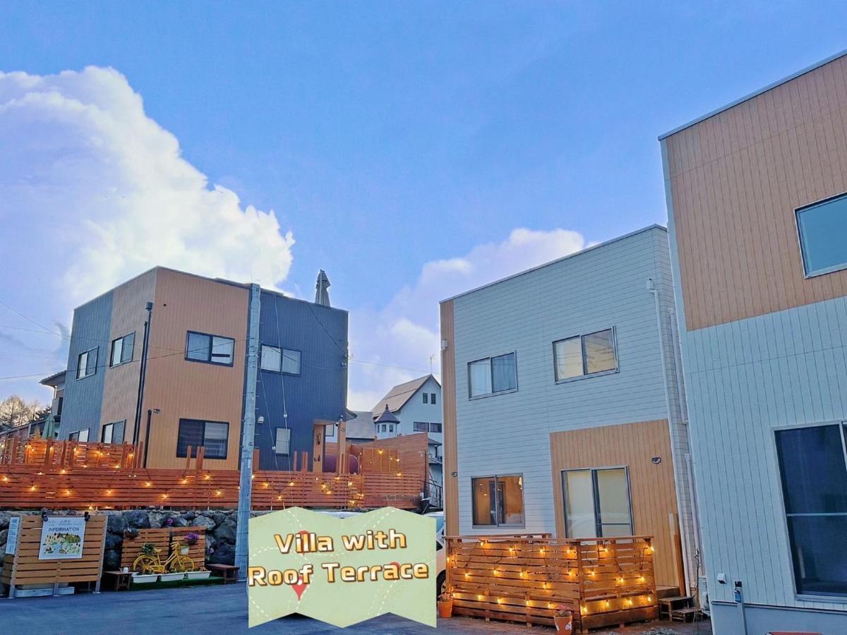 ヴィラ山間堂 Terrace Villa Bbq Bonfire Fuji View Annovillas Fujikawaguchiko Bagian luar foto