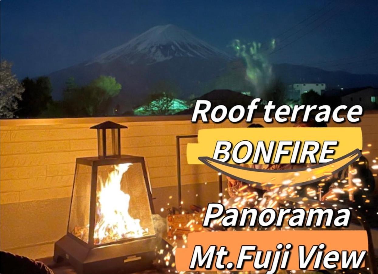ヴィラ山間堂 Terrace Villa Bbq Bonfire Fuji View Annovillas Fujikawaguchiko Bagian luar foto