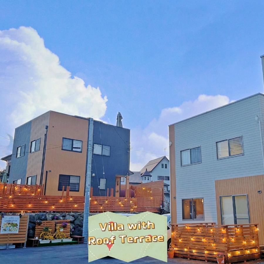 ヴィラ山間堂 Terrace Villa Bbq Bonfire Fuji View Annovillas Fujikawaguchiko Bagian luar foto